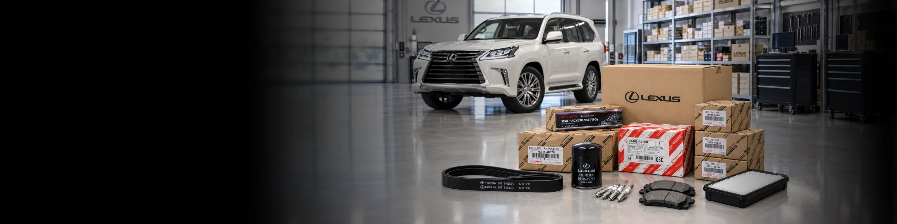Genuine Lexus OEM Parts Catalog by Model | Megazip